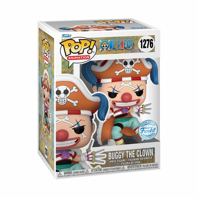 One Piece - Buggy the Clown (1276) Funko Pop! Animation Anime Vinyl Figure 9 cm
