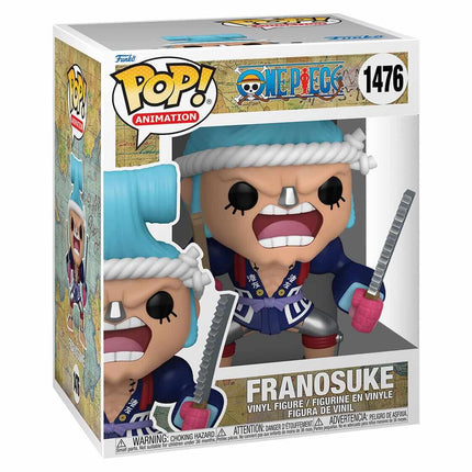 One Piece - Franosuke (1476) Oversized Funko Pop! Animation Anime Franky Wano Country Figure 16 cm