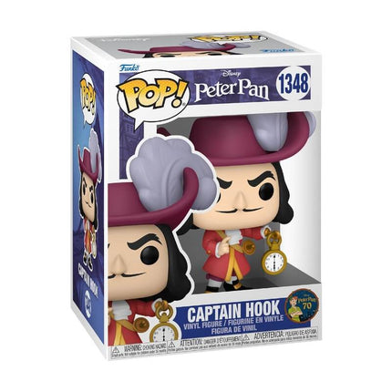 Peter Pan 70th Anniversary - Captain Hook (1348) Funko Pop! Disney Capitan Uncino Vinyl Figure 9 cm