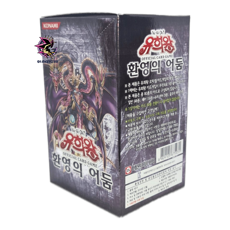 Phantom Darkness - Korean Unlimited 40 Booster Box GiaxStore Phantom Darkness - Korean Unlimited 40 Booster Box GiaxStore