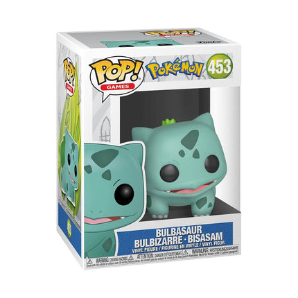 Pokémon - Bulbasaur (453) - Bulbizarre - Bisasam Funko Pop! Games Vinyl Figure EMEA 9 cm