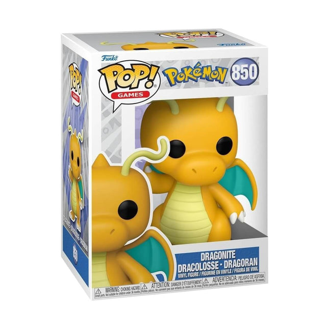 Pokémon - Dragonite (850) - Dracolosse - Dragoran Funko Pop! Games Vinyl Figure EMEA 12 cm