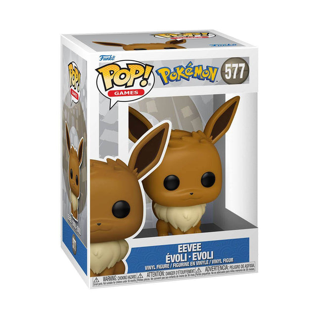 Pokémon - Eevee (577) - Evoli Funko Pop! Animation Anime Vinyl Figure EMEA 9 cm