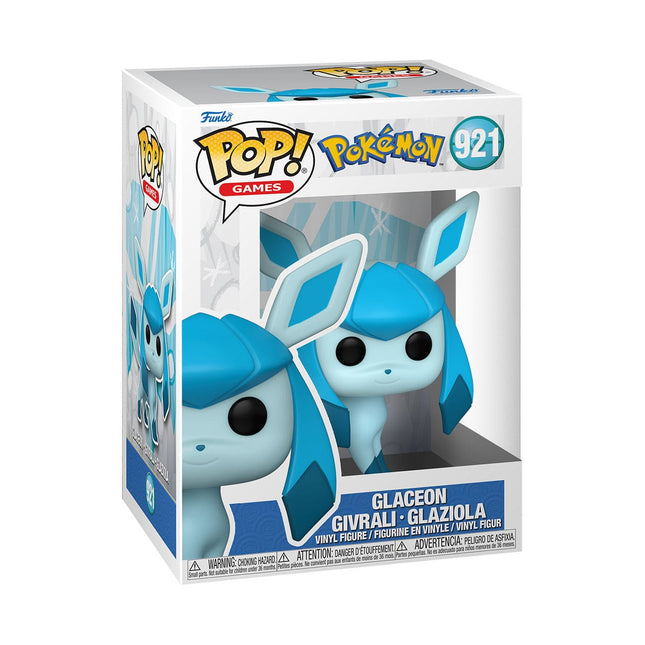 Pokémon - Glaceon (921) - Givrali - Glaziola Funko Pop! Games Vinyl Figure EMEA 10 cm