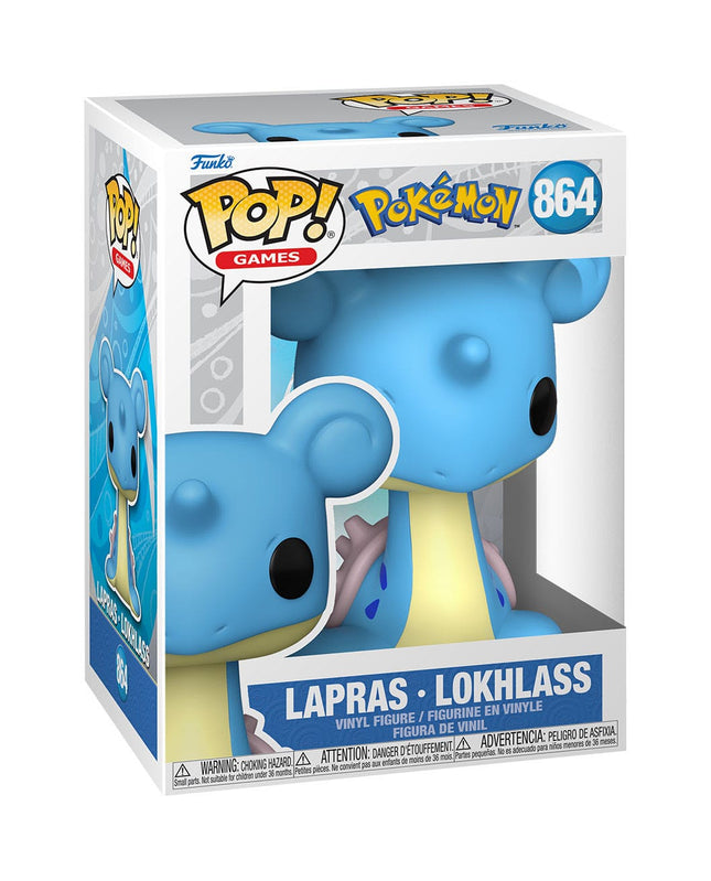 Pokémon - Lapras (864) - Lokhlass Funko Pop! Games Vinyl Figure EMEA 11 cm
