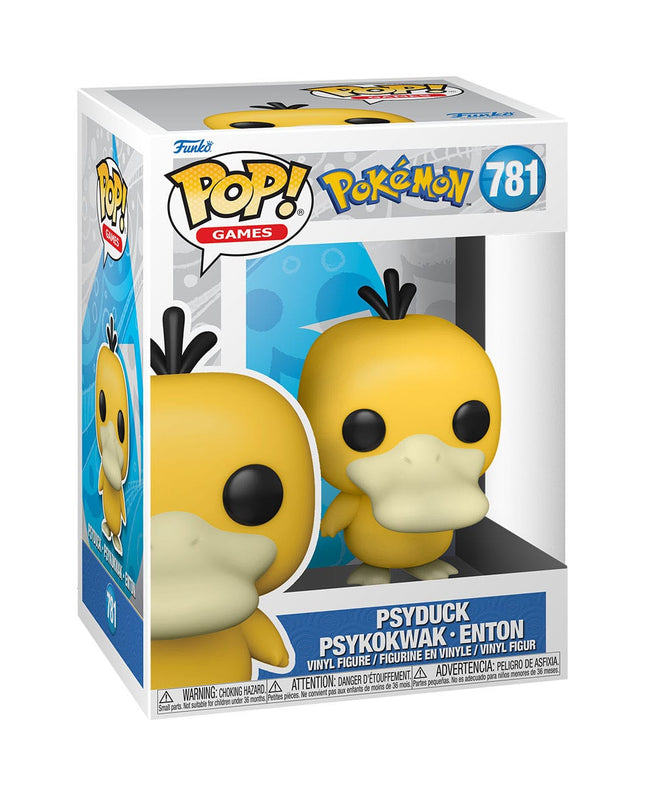 Pokémon - Psyduck (781) - Psykokwak - Enton Funko Pop! Games Vinyl Figure EMEA 8 cm