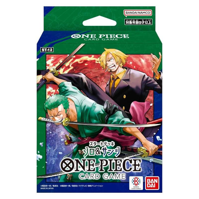 ST-12 Start Deck Zoro &amp; Sanji - One Piece Card Game Japanese Bandai