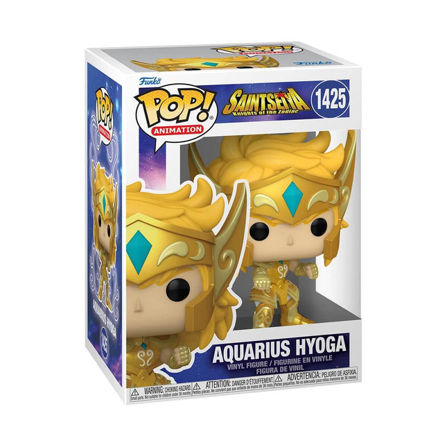 Saint Seiya: I Cavalieri dello Zodiaco - Aquarius Hyoga (1425) Funko Pop! Animation Knights of the Zodiac Vinyl Figure 9 cm