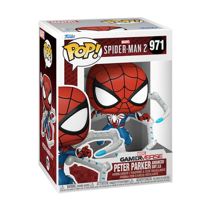 Spider-Man 2 - Peter Parker (Advanced Suit 2.0) (971) Funko Pop! Marvel Gamerverse Vinyl Figure 10 cm