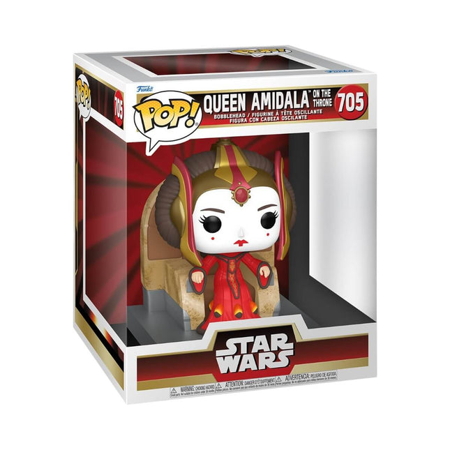 Star Wars: The Phantom Menace - Queen Amidala on the Throne (705) Funko Pop! Vinyl Figure 12 cm