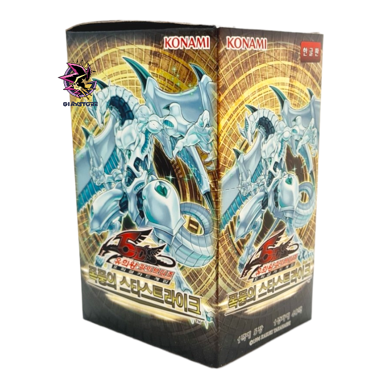 starstrike blast booster box Damaged* This new Tuner/Synchro also Protection Level:Standard (100 sleeves per pack) Pokemon Card Game TCG rograkh