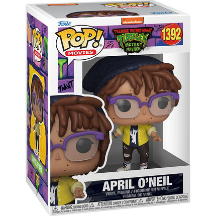 Teenage Mutant Ninja Turtles - April O'Neil (1392) Funko Pop! Movies Mutant Mayhem Vinyl Figure 9 cm