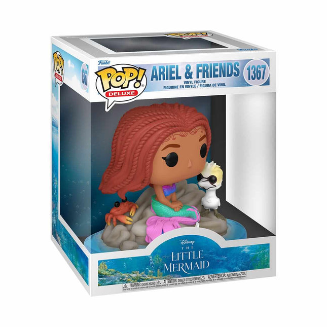 The Little Mermaid - Ariel & Friends (1367) Funko Pop! Deluxe Disney Vinyl Figure 9 cm