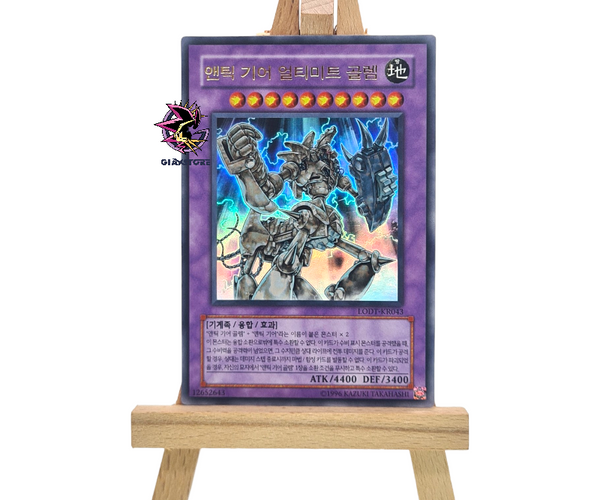 Ultimate Ancient Gear Golem LODT-KR043 Ultra Rare – GiaxStore