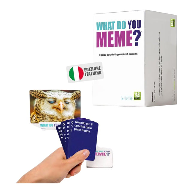 WHAT DO YOU MEME - Gioco da Tavolo di Carte