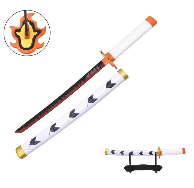 Katana Mini Demon Slayer – Rengoku Kyojuro (Lama in Legno)