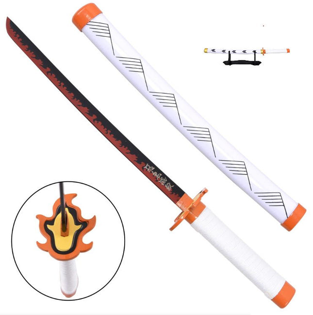 Katana Mini Demon Slayer – Rengoku Kyojuro (Lama in Metallo)