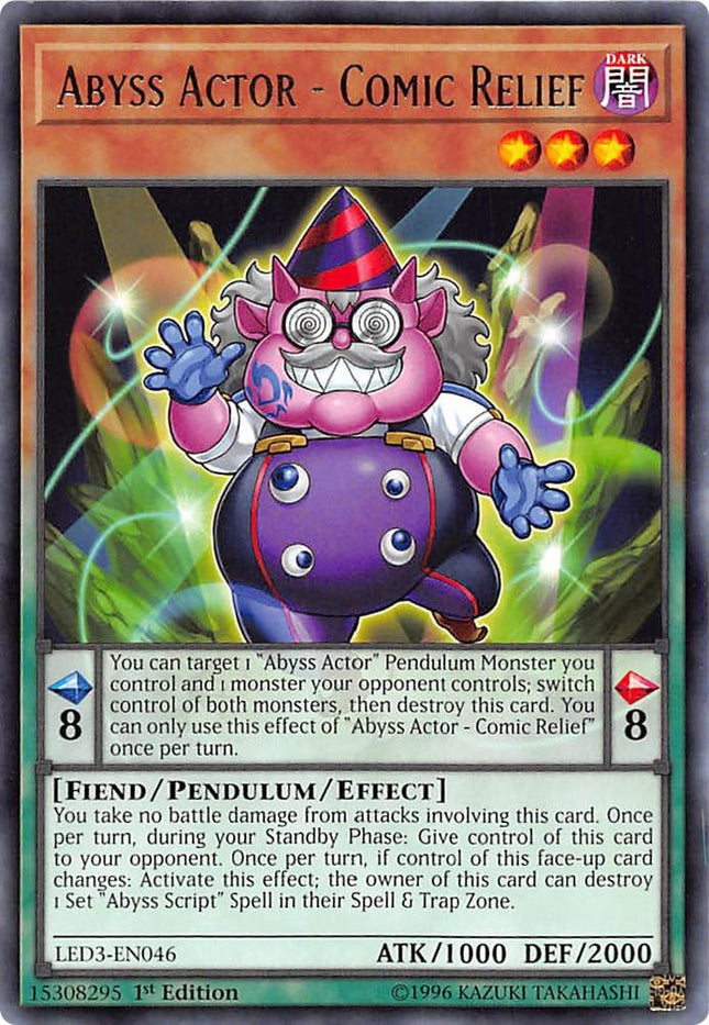 LED3-046 · Attore dell'Abisso - Intermezzo Comico / Abyss Actor - Comic Relief R (ITA)
