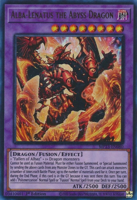 MP23-080 · Alba-Lenatus il Drago Abisso / Alba-Lenatus the Abyss Dragon UR (ITA)