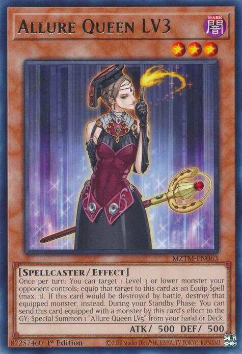 MZTM-063 · Regina della Seduzione LV3 / Allure Queen LV3 R (ITA)