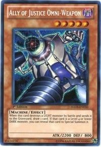 HA03-050sec · Omni-Arma Alleato della Giustizia / Ally of Justice Omni-Weapon SCR (ITA)