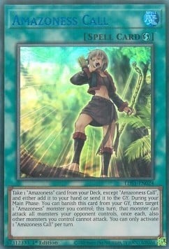 024C-U · Richiamo Amazoness / Amazoness Call UR (ITA)