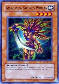 DR1-116 · Spadaccina Amazoness / Amazoness Swords Woman SR (ITA)