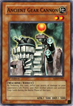 SOI-009 · Cannone-Ingranaggio Antico / Ancient Gear Cannon (ITA)