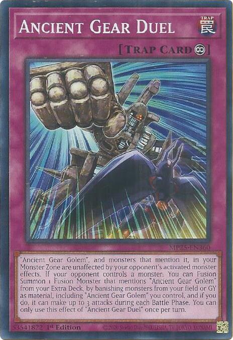 MP25-360 · Ancient Gear Duel (ENG)