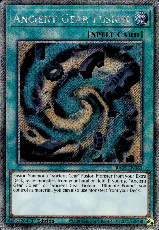 RA05-063psec · Fusione-Ingranaggio Antico / Ancient Gear Fusion PLSR (ITA)