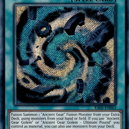 RA05-063sec · Fusione-Ingranaggio Antico / Ancient Gear Fusion SCR (ITA)