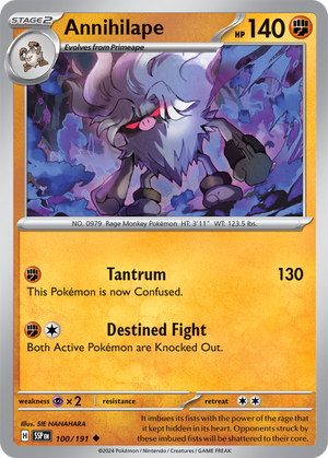 SSP-100 · Annihilape (100/191) (ITA)