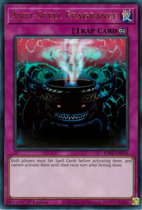 RA02-076u · Essenza Anti-Magia / Anti-Spell Fragrance UR (ITA)