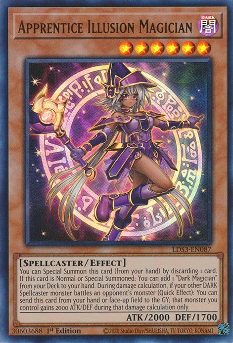LDS3-087 · Maga Illusione Apprendista / Apprentice Illusion Magician UR (ITA)