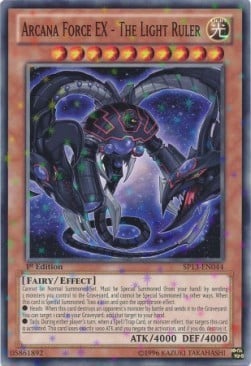 SP13-044st · Energia Arcana EX - Il Signore Luminoso / Arcana Force EX - The Light Ruler SFR (ITA)