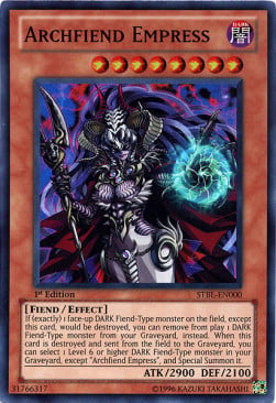 STBL-000 · Arcidemone Imperatrice / Archfiend Empress SR (ITA)