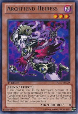 JOTL-029 · Arcidemone Ereditiera / Archfiend Heiress R (ITA)