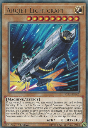 IGAS-017 · Lucenave Arcjet / Arcjet Lightcraft R (ITA)