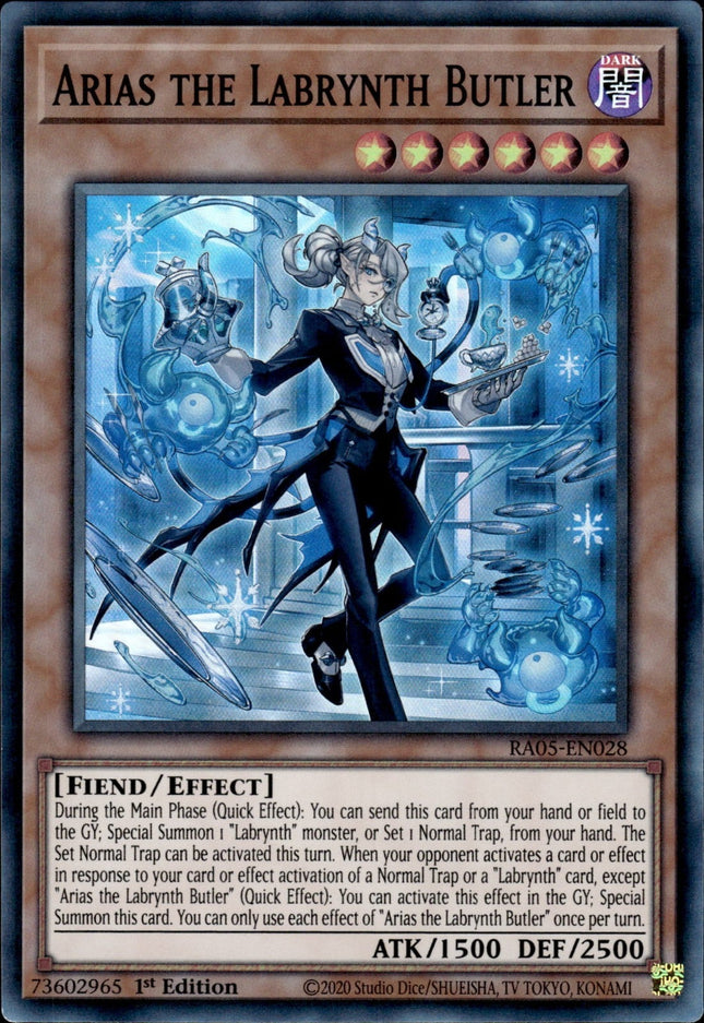 RA05-028sr · Arias the Labrynth Butler SR (ITA)