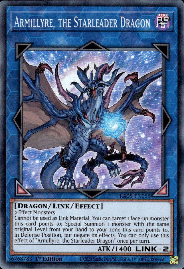 RA05-055sr · Armillyre, il Drago Comandastelle / Armillyre, the Starleader Dragon SR (ITA)