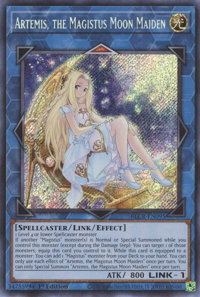 BLCR-095sec · Artemis, la Magistus Fanciulla della Luna / Artemis, the Magistus Moon Maiden SCR (ITA)