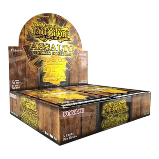 Assalto Quarto di Secolo - Display da 24 Buste (1ª Edizione - ITA) Yu-Gi-Oh!