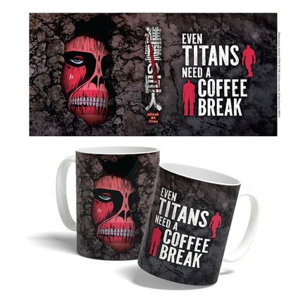 Attack on Titan - Titan Mug Coffee Break Time