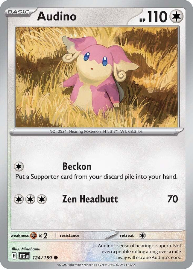 JTG-124 · Audino (124/159) (ITA)
