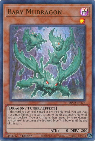 MP22-172 · Cucciolo di Fangodrago / Baby Mudragon UR (ITA)