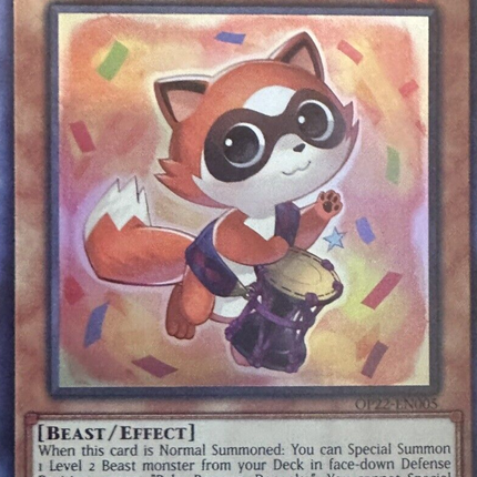 OP22-005 · Piccolo Procione Ponpoko / Baby Raccoon Ponpoko SR (ITA)