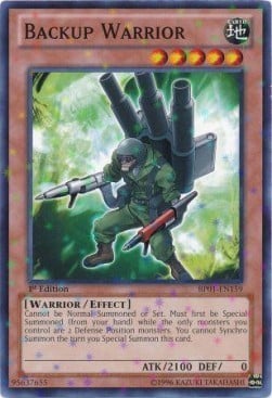BP01-159st · Guerriero di Riserva / Backup Warrior SFR (ITA)
