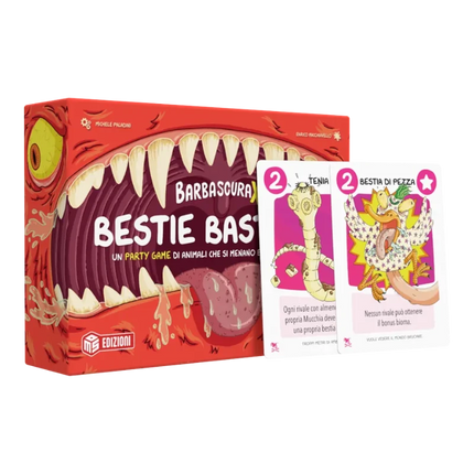 Barbascura X - Bestie Bastarde Gioco da Tavolo