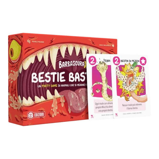 Barbascura X - Bestie Bastarde Gioco da Tavolo