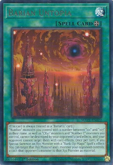MAZE-022 · Barian Untopia R (ITA)
